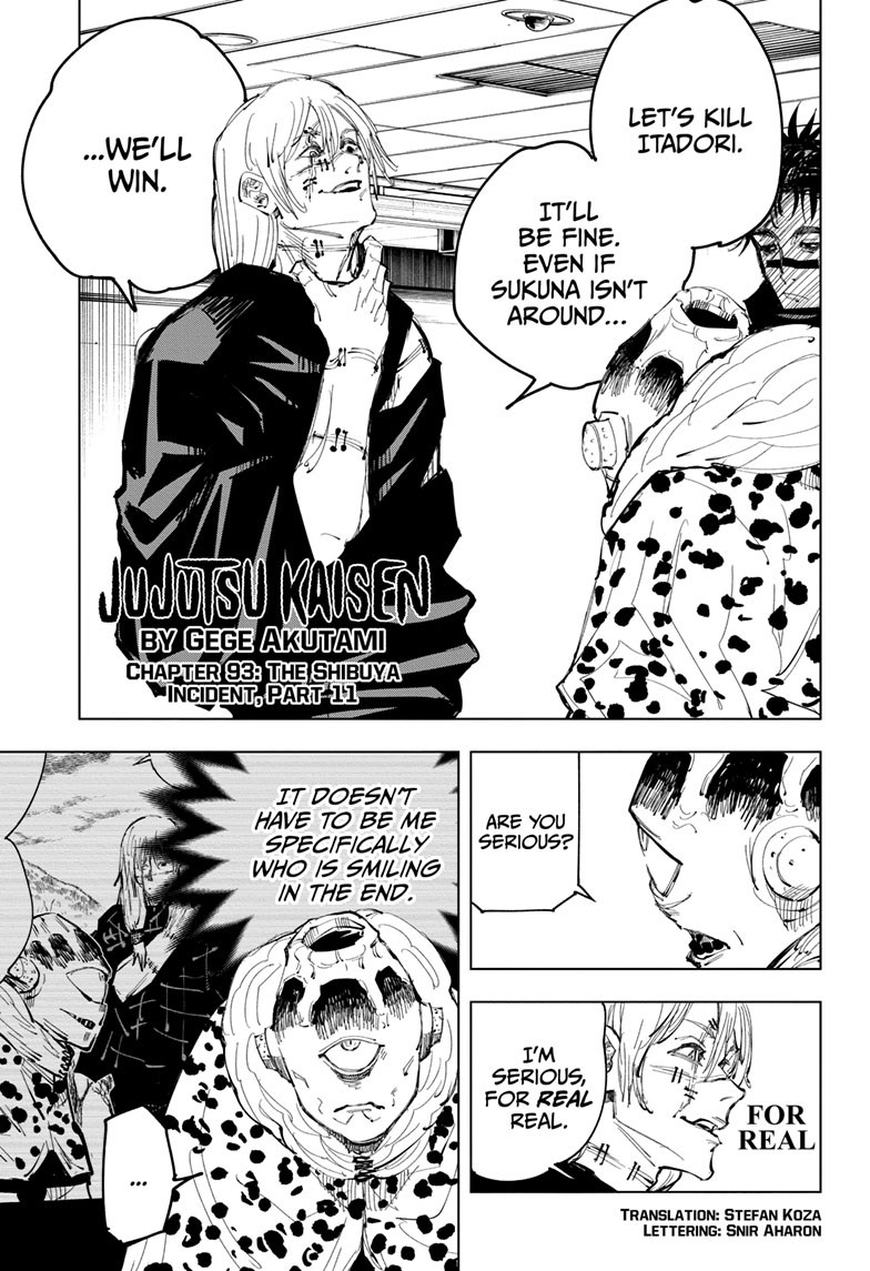 Jujutsu Kaisen Chapter 93 image 01